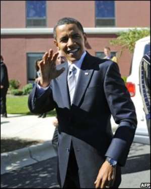 Barack Obama was on the stump in North Carolina on Sunday